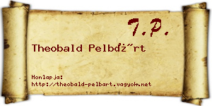Theobald Pelbárt névjegykártya